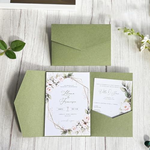 Sobres Elegantes para Invitaciones De Boda y Galas Premium 7