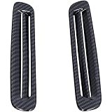 Air Vent Trim,Front Upper Air Vent Trim Carbon Fiber Style Decor Replacement for Mazda CX-30 2020 20