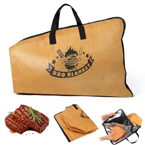 Manta BBQ para reposar carne impermeable 21in tan miniatura 1