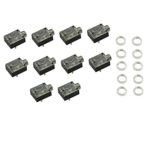 Conector Jack Estéreo 3.5mm PJ-324M 10 Piezas miniatura 1