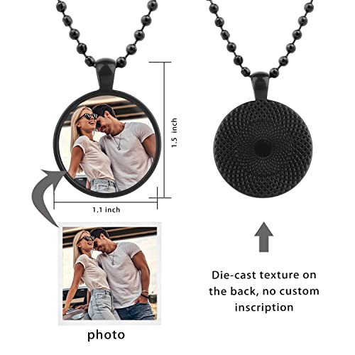 Custom Photo Necklace Personalized for Women/men, Custom Photo Pendant/Photo Customized Necklace/Photo Necklace with Picture2