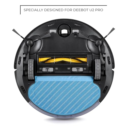Image of Vacuum Replacement Kit Compatible with Ecovacs Deebot N10 OZMO T8 T9 PRO T9 AIVI Robot Vacuum Deebot N10 (ECO DEE Full KIT INC 3 3 MOP)
