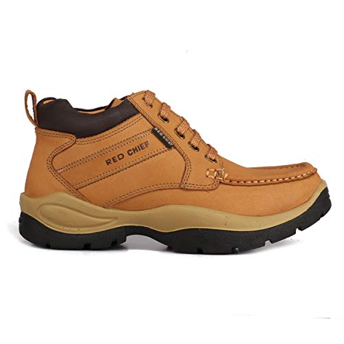 Image of Red Chief Nubuck Leather Casual Derby Shoes for Men | RC2051-D