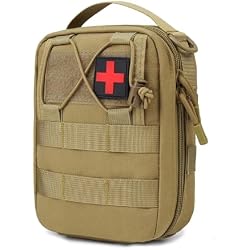 Mardingtop Molle Tactical Utility Pouch,First Aid Kit Utility Bag,Molle Military Attachment