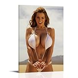 CHENSUL Jennifer Love Hewitt Poster d'?uvres d'art sur toile  suspendre Ide de dcoration d'intrieur 30 x 45 cm