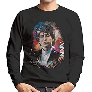 VINTRO Bob Dylan heren sweatshirt origineel Portret van Sidney Maurer