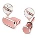 iMangoo Anti Dust Plug Set for iPhone Charging Port Plug and 3.5mm Earphone Plug with Case for Easy Storage Protect Cell Phone Charge Port and Headphone Jack for iPhone 5 5s SE 5c 6s 6 Plus Rose Gold