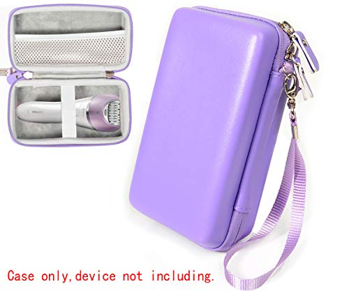 Womenâ€™s Epilator Case for Philips Satinelle Advanced Wet & dry Epilator, Prestige Bre650, DEESS Permanent hair removal, Flawless legs Women hair removal, Braun Sil-epil9 9-579
