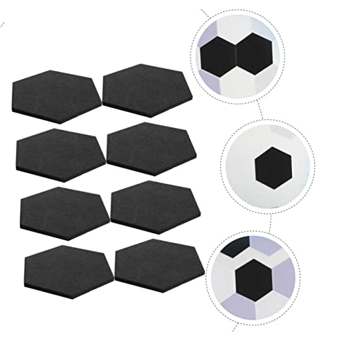 VANZACK 12Pcs Paneles Acústicos Hexagonales de Fieltro Tableros de Aislamiento Acústico para Oficina, Estudio, Habitaciones Autoadhesivos Bloqueadores de Ruido miniatura 5