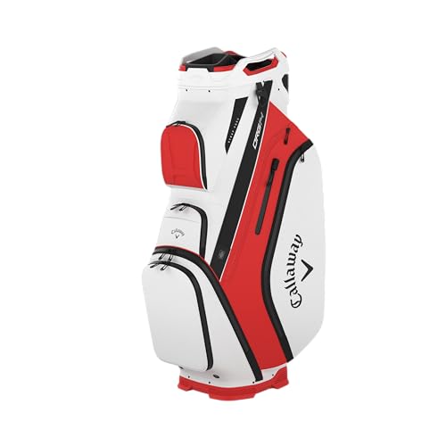 Callaway Golf ORG 14 Cart Bag (White/Fire)