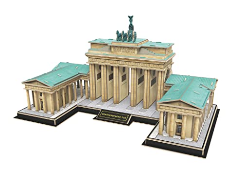 Revell 3D Puzzle 00209 I Brandenburger Tor 30th Anniversary I 150 Teile I 2 Stunden Bauspaß für Kinder und Erwachsene I ab 10 Jahren I Berlins Wahrzeichen selber zusammenbauen