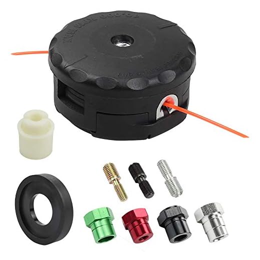 Mannial 99944200907 String Trimmer Head with Screws Kit fit Echo Speed-Feed 400 Head SRM-200 SRM-225 SRM-225i SRM-225U SRM-230 SRM-210 SRM-250 SRM-251 SRM-202S String Trimmer Bump Feed String Head