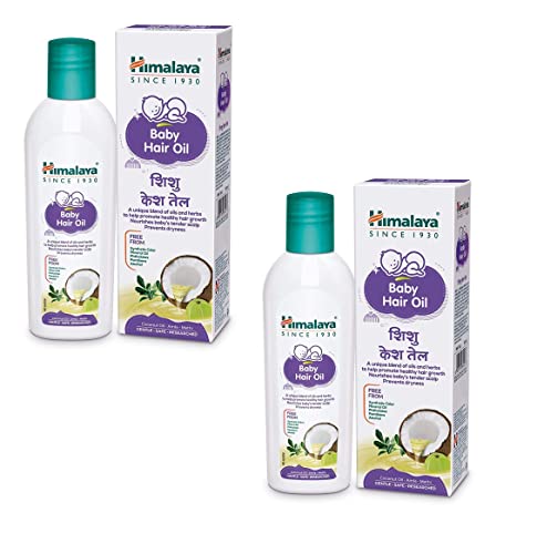 Himalaya Baby Hair Oil – 100 ml (Pack of 2)