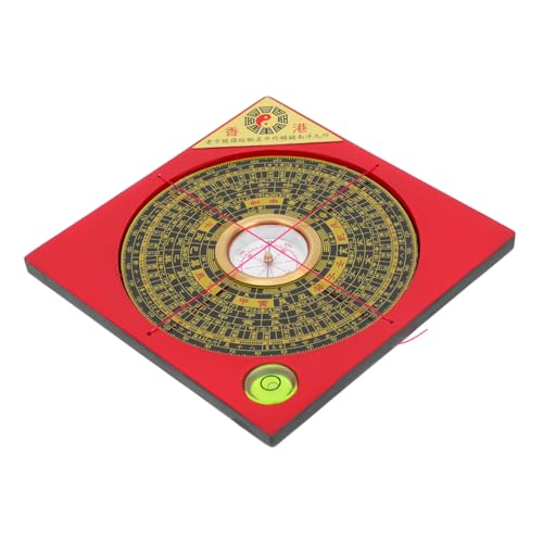 Brújula Feng Shui China decorativa portátil miniatura 1