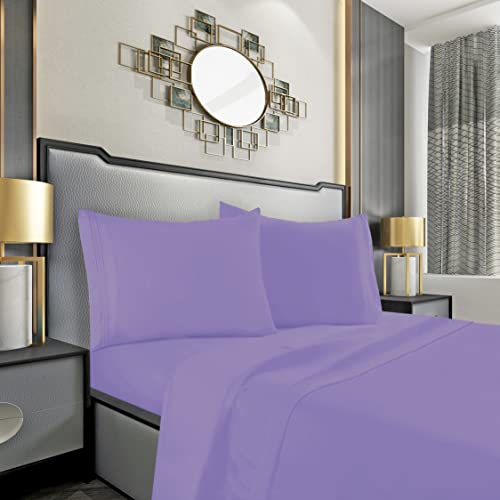 Mocassi Cali King - Juego de sábanas y fundas de almohada de hotel de lujo 1800 Premier, ultrasuaves, transpirables y refrescantes, bolsillo profundo, resistente a las arrugas, 4 piezas, tamaño