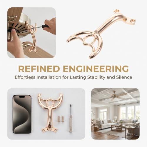 GRIRIW Ceiling Fan Blade Arm Easy Installation Replacement Parts by GRIRIW - Used condition - Image 7