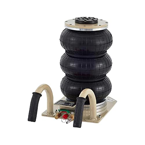 Gato neumático de 3 toneladas, Triple bolsa, gato de aire, altura de elevación rápida, gato neumático de aire, capacidad de 6600LBS, herramienta de reparación de elevador de coche SUV