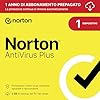 Norton Antivirus Plus 2025| 1 Dispositivo| 1 anno rinnovo automatico|Digital Download