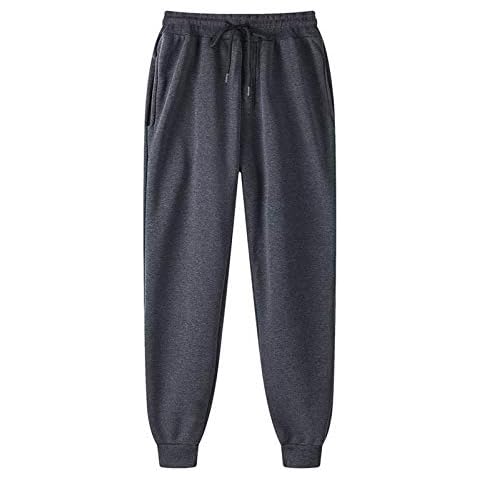 LinRim Men's Thin Jogging Bottoms with Pockets Cover