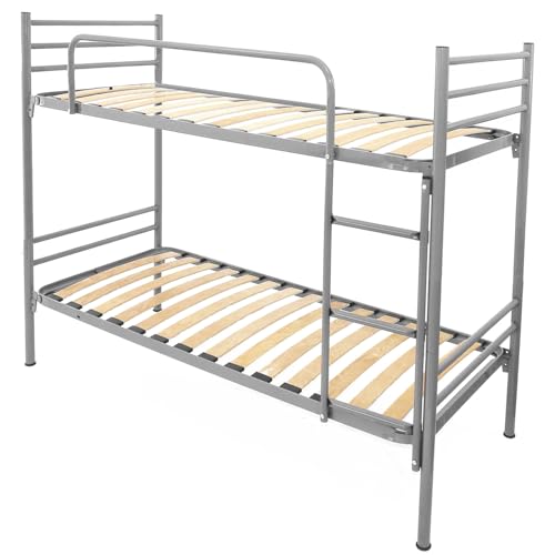-Letto a Castello da parete componibile misura esterna max tot. 80x205 h 150 (± 1 cm) x materassi 80x190 std Adatto a Ragazzi e Adulti (Alta portata)