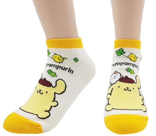 JJMax Women's Kitty Cute Cartoon Cotton Blend Ankle Socks Sets4