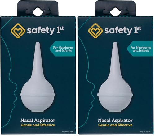 Image of Safety 1st Nasal Aspirator, White, One Size (Pack of 2)
