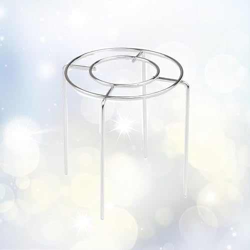 Miniatura 9 de Cabilock Soporte redondo para verduras, estante de vapor, cesta de acero inoxidable resistente, estante de acero inoxidable, apto para olla a