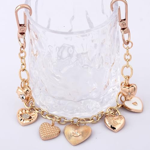 Bag Purse Charm Chain for Handbags - Gold Key Chain Accessories - Cute Keychain Gifts for Women - Image 5
