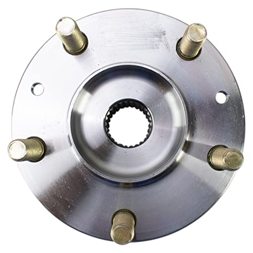 Image of TRQ Rear Left and Right Wheel Bearing and Hub Assembly Set 2 Piece Compatible with 2016-2021 Mazda CX-3 AWD