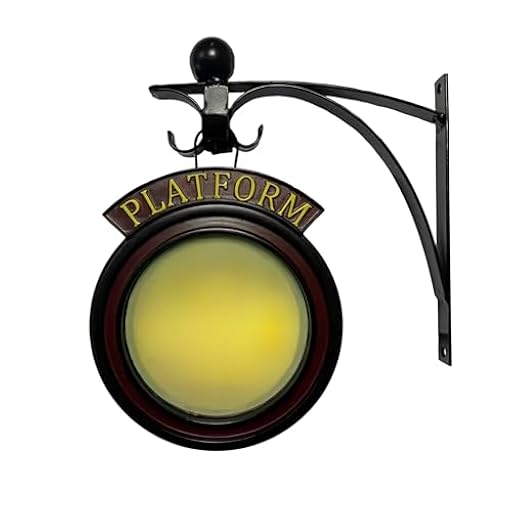 Deluisho 9 3/4 Luces Nocturnas, Personajes de Cine con Luces Nocturnas Colgadas en la Pared, Lu-ces Noc-turnas Colgadas en la Pared para Niños, Decoración de la Sala de Estar | Ya disponible en tu tienda friki favorita! En mundofriki.es!