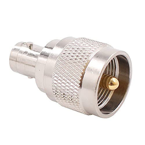 Adaptador exgoofit BNC hembra a SO239 macho 4 unidades miniatura 5