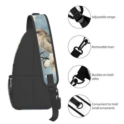 Mochila Sling Elegante Unisex para Viaje 15.3x7.2x3.5 in miniatura 5
