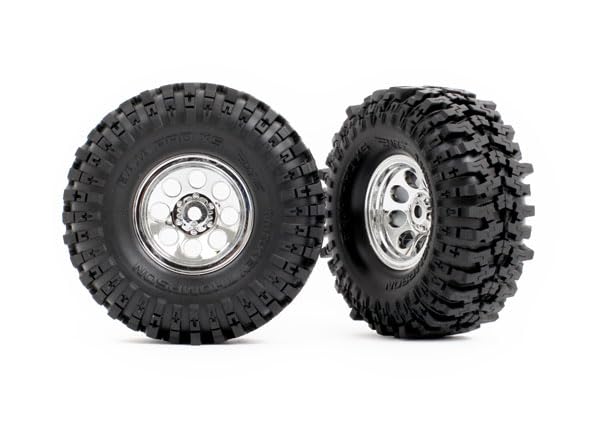 Traxxas 9873-2.4x1.0 Tires & 1.0