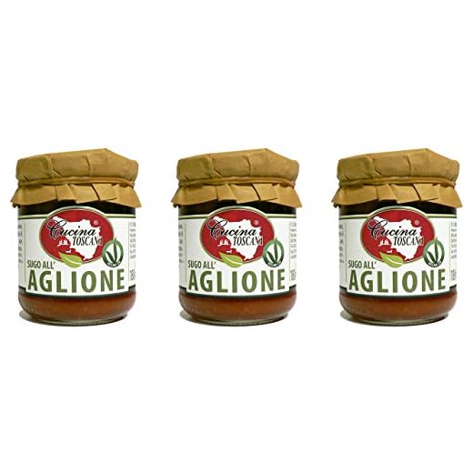 CUCINA TOSCANA - Sugo all'Aglione 3x180g