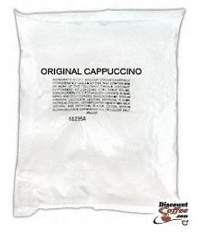 Original Flavor Cappuccino Instant Powder Beverage Mix for Vending or Home 6/2 lb Bags (Original)