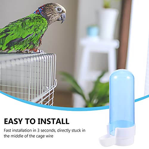 iplusmile Vogel Accessoire 2 stks Opknoping Water Feeder Vogel Kooi Gemonteerd Outdoor Vogelvoer Container - Afbeelding 3