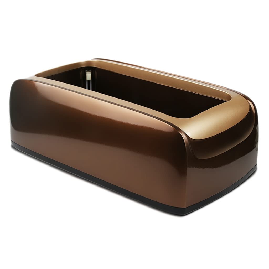 Ochraniacze na buty Dom Automatyczny Salon Biuro Jednorazowe Ochraniacze na buty Maszyna Ochraniacze na stopy Maszyna do folii do butów Pokrowce na buty Pudełko Oddychające (Color : Brown)