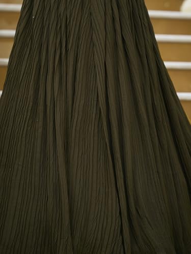 Image of PURVAJA Women's Silk Semi-Stitched Lehenga choli