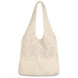 【Utilisation multifonctionnelle】La conception élégante de la poignée en tricot du sac s'adapte facilement à toutes vos tenues. Parfait pour les voyages, le travail, le shopping et l'utilisation quotidienne.