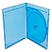 AcePlus 25 Premium Blu-ray Replacement Triple Cases in 12mm Standard Thickness for 3 Discs with Screen Printed Logo and Clear Wrap Around Sleeve