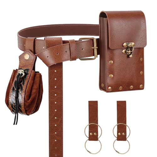 Conjunto de bolsa de cinto renascentista