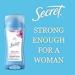 Secret Antiperspirant and Deodorant for Women, 24hr Sweat & Odor Protection, PH Balanced Protection, Gentle on Skin, Invisible Solid, Shower Fresh Scent, 2.6 oz (Pack of 2) - Image 5