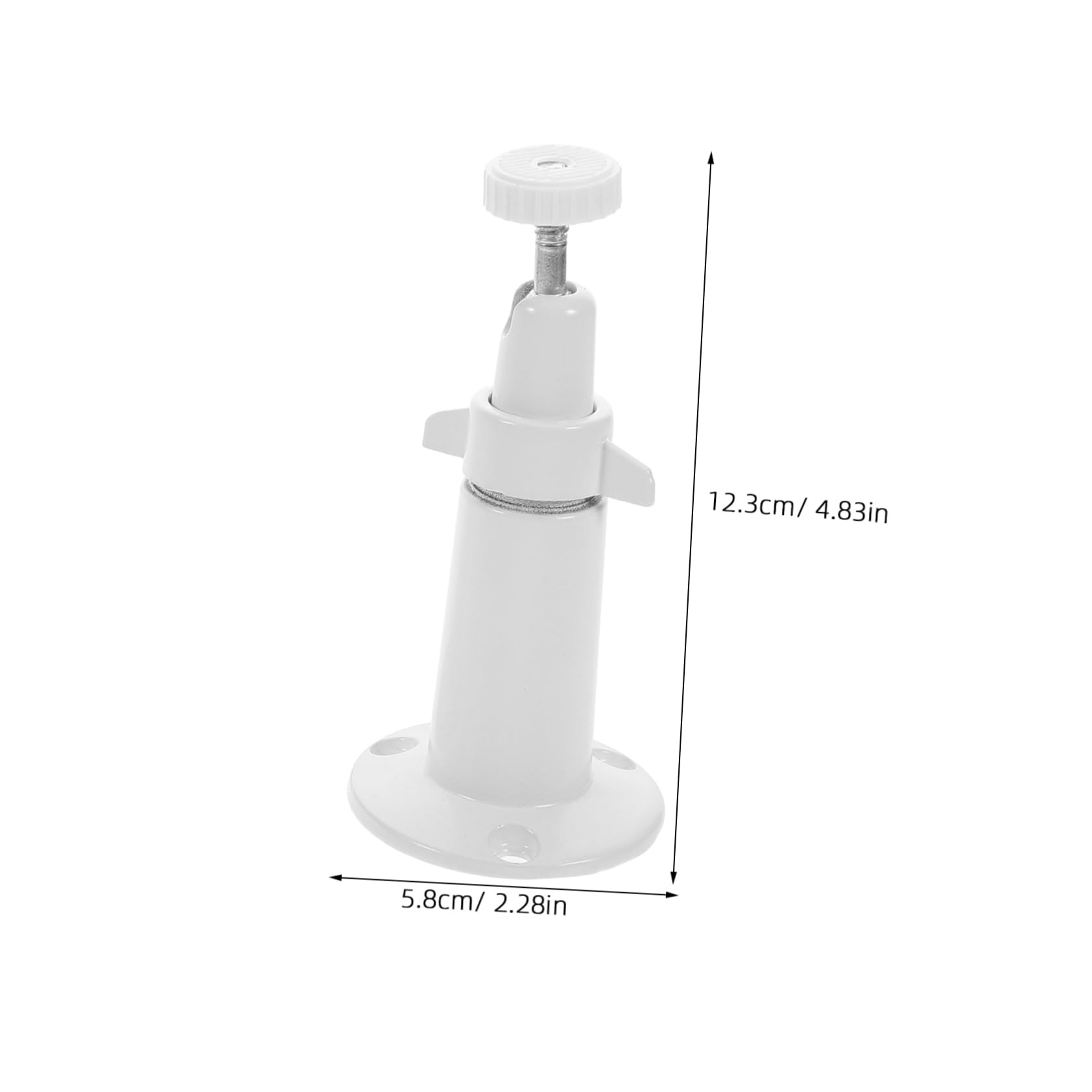 LALAFINA Multi-Function Security Camera Mount Holder 2 Pcs Wall/Ceiling Mountable High-Durability Easy Installation Suitable for Cameras