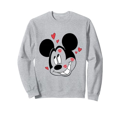 Sweatshirt Mickey Mouse kisses Disney pull graphique mode urbaine tendance