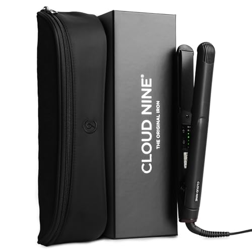 Cloud Nine Classic Original Iron Hair Straighteners for Women Black