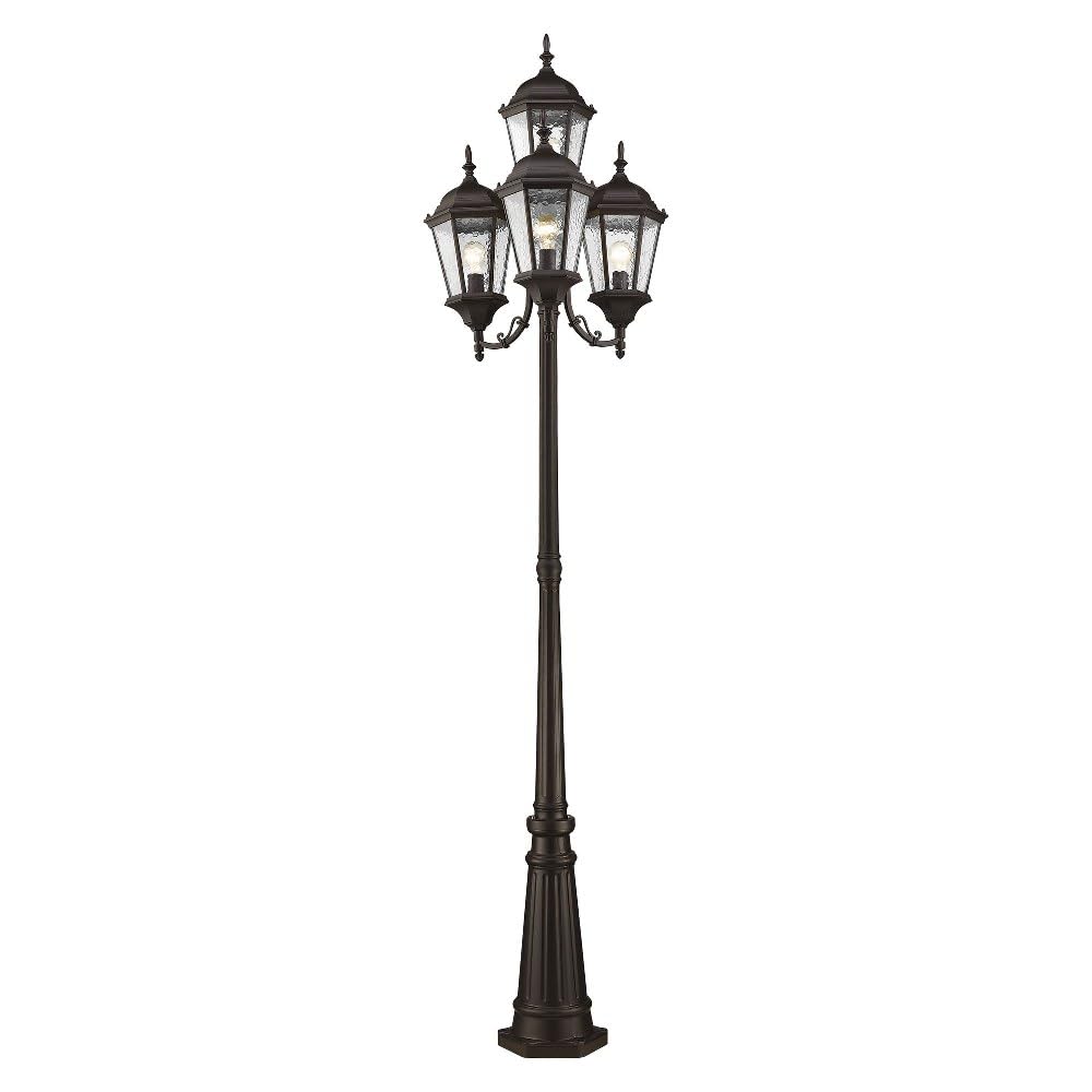 Amazon.com : Livex Lighting 7557-07 Hamilton 4 Light Outdoor 4