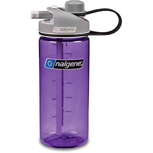 Image of Nalgene Tritan 20oz MultiDrink BPA-Free Water Bottle, Blue