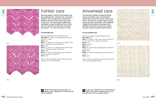 100 Essential Knitting Stitches (100 Essential Stitches)