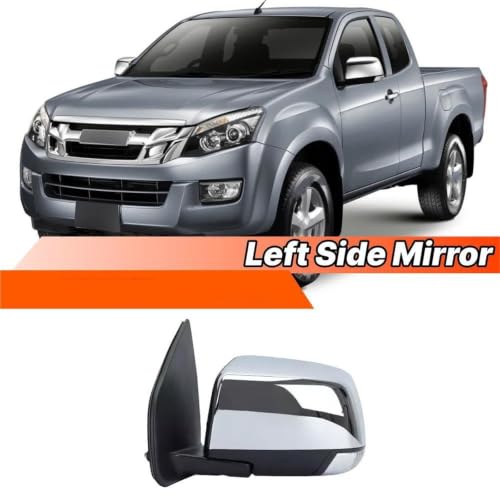 Rétroviseur Isuzu D-Max 2012-2017 avec garniture chromée haut de gamme 8 broches