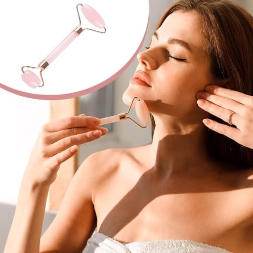 Gua Sha and Jade Roller Set - Facial Massage Tool for Skin Care - Image 6